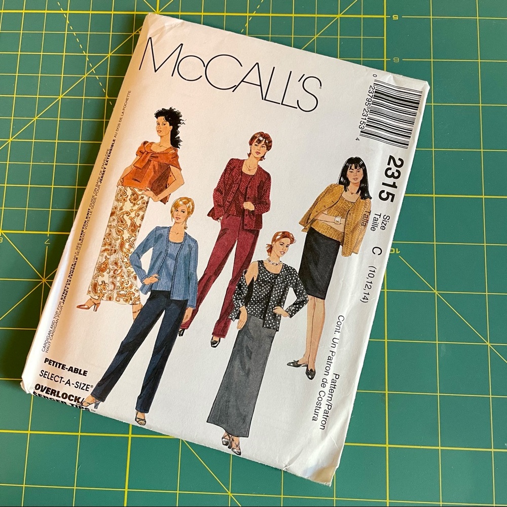 90s McCall’s Pattern #2315